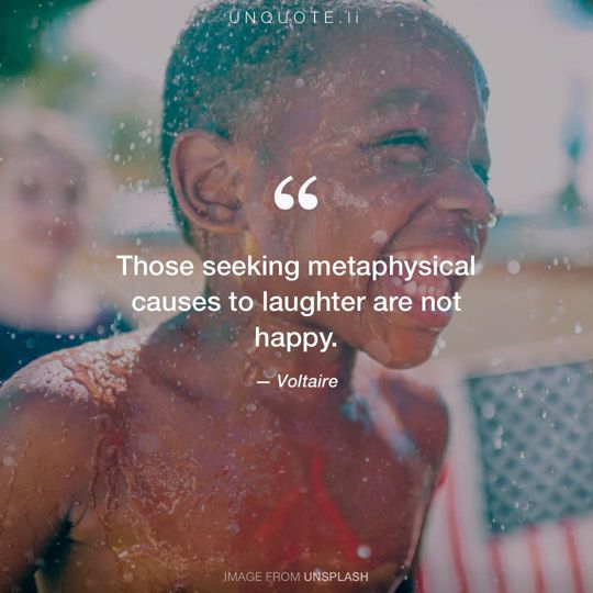 Image from Unsplash remixed with quote from Voltaire.