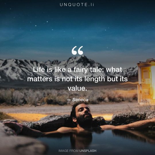 Image from Unsplash remixed with quote from Seneca.