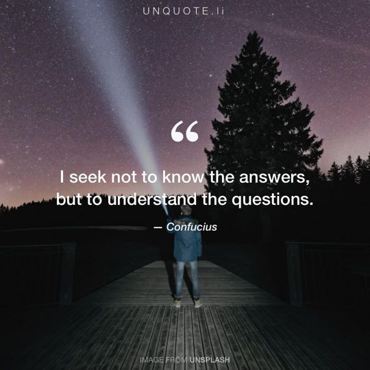 Image from Unsplash remixed with quote from Confucius.