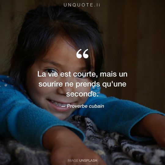 Image d'Unsplash remixée avec Proverbe cubain.