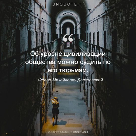 Фотографии от Unsplash цитата: Фёдор Михайлович Достоевский.